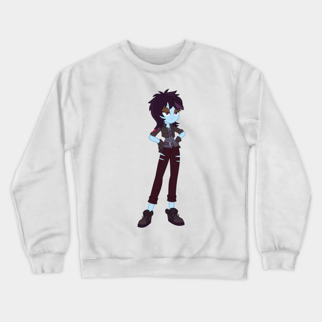 Vampire Trixie Lulamoon Crewneck Sweatshirt by Wissle